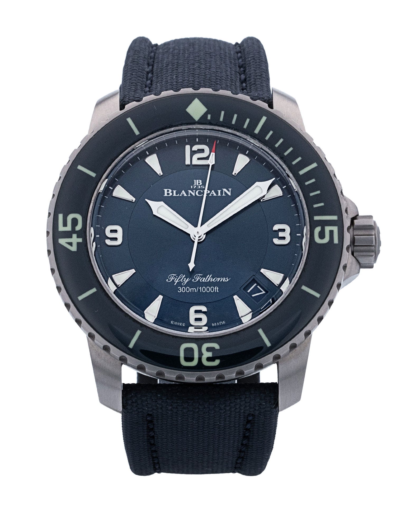 Blancpain Fifty Fathoms 5015-12B40-O52A 435038